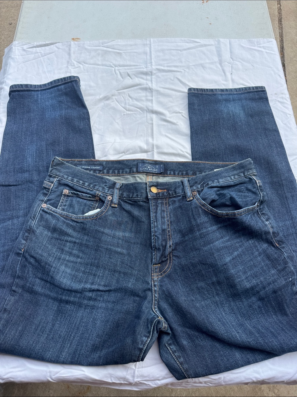 Lucky Brand men’s original Street 36 x 30 denim pants